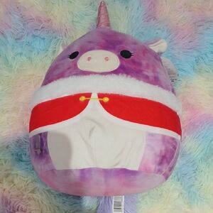 Squishmallows Purple and Red Plush Accessory